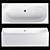 Luxury Acrylic Bathtub Cezares 3D model small image 1