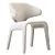 Sleek Bandi Dining Chair 3D model small image 4