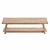 Rustic Teak Bench 150cm: Solid Wood Design 3D model small image 6