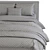 Luxury HARRIS BED 238 Set 3D model small image 5