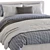 Luxury HARRIS BED 238 Set 3D model small image 6