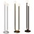 Elegant Illuminating Happy Floor Lamp 3D model small image 1
