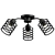 Vitaluce Model v4916 Ceiling Chandelier 3D model small image 1