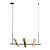 Elegant Esprit Pendant Lighting Collection 3D model small image 5