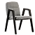 Sleek Benson Dining Chair 3D model small image 1