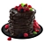 Decadent Chocolate Pancakes 3D Model 3D model small image 2