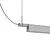Sleek Sleuth Pendant Suspension Light 3D model small image 4