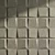 Elegant Mezzo 3D Wall Panel 3D model small image 1