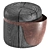 Barbora 2013 Wood Stool 3D model small image 11