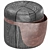 Barbora 2013 Wood Stool 3D model small image 15