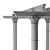 Altro Pergola Pavilion 3D model small image 3