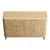 Juliette Modern 6-Drawer Oak Dresser 3D model small image 1