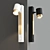 Sif Wall Metal and Wood Sconce 3D model small image 2