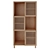 Solid Oak & Metal Shelf 3D model small image 2