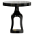Modern Oak Yann Side Table 3D model small image 1