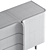 Sleek Paris Paname Dresser 3D model small image 4