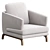 Modern ESPRIT Armchair Max Divani 3D model small image 1