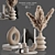 Pampas Zara Home Decor Set 3D model small image 1