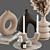 Pampas Zara Home Decor Set 3D model small image 2