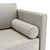 Convertible Armchair Steven 3D model small image 4