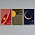 Modern Astronomy Poster Picture Frame Set 3D model small image 3