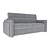 Arbus Arctic Blue Hogan Sofa 3D model small image 1