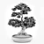 Miniature Bonsai Tree Replica 3D model small image 6