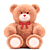 Beige Teddy Bear Plush Toy 3D model small image 1