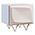 Quadra Garda Decor Nightstand 3D model small image 2