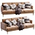 Bonaldo Paraiso Modern Sofa, 2013 3D model small image 7