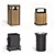 Simple Outdoor Trash Bins 8 3D model small image 2