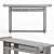Frato Ginza Console Table 3D model small image 8