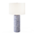 Cobalt Glaze Ceramic Table Lamp 3D model small image 1