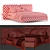 Luxury Minotti Tatlin-Cover Bed 3D model small image 5