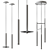 Grok Pendant Lamp Trio Variety 3D model small image 2