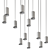 Modern Pendant Lamp Kompas Lights 3D model small image 3