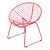Leaf-Patterned Outdoor Lounge Chair 3D model small image 4