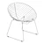 Leaf-Patterned Outdoor Lounge Chair 3D model small image 6
