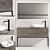 Grate Prime Bathroom Furniture Set 3D model small image 15