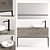 Grate Prime Bathroom Furniture Set 3D model small image 3