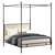 Elegant California King Branwen Bed 3D model small image 1