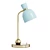 Modern Iron Marble Task Lamp 3D model small image 3
