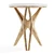 Ivory Limestone Top Accent Table 3D model small image 3
