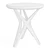 Ivory Limestone Top Accent Table 3D model small image 6