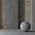 Seamless Plaster Material 8K Texture 3D model small image 1