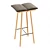 Oak Counter Stool with Cushion 3D model small image 1