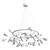 Crystal Lux LED Black Pendant 3D model small image 6