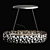 Elegant Crystal Lux Chandelier SP10 3D model small image 4