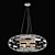 Elegant SILVESTRO SP5 Chandelier 3D model small image 1
