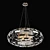 Elegant SILVESTRO SP5 Chandelier 3D model small image 4